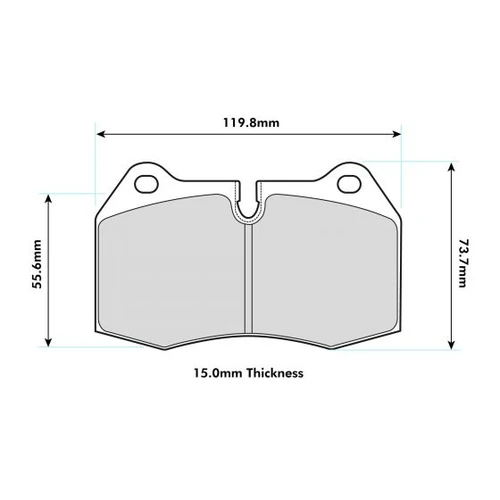 PBS Pro Comp Delanteras Mini JCW R50-R53-R56/Honda Integra Type