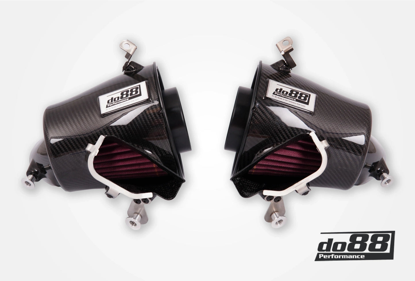 Kit admisión Do88 Porsche 911 Turbo (992) 80 mm de salida, con mangueras de entrada Turbo