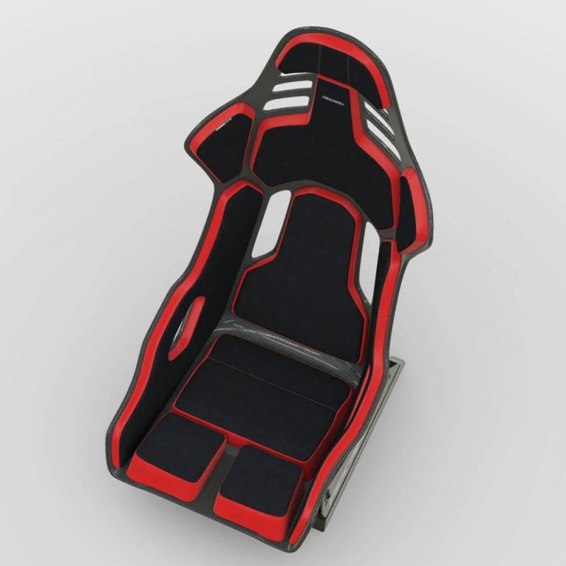 Asiento RECARO PODIUM GF Performance Velour Negro – Talla M