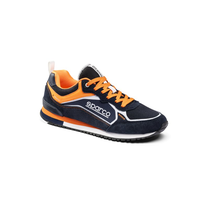 Zapatillas Sparco S-Road Azul/Naranja – Talla 42