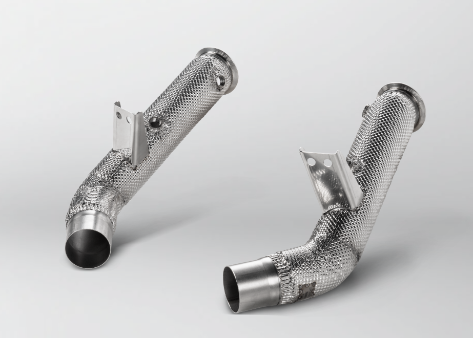 Downpipes Akrapovič – Alfa Romeo Giulia Quadrifoglio (QV)