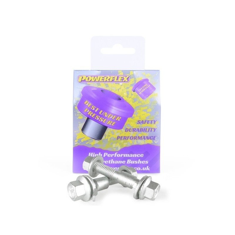 Kit de tornillos excéntricos POWERFLEX para FORD FIESTA ST MK8 para regular caída (12 mm)