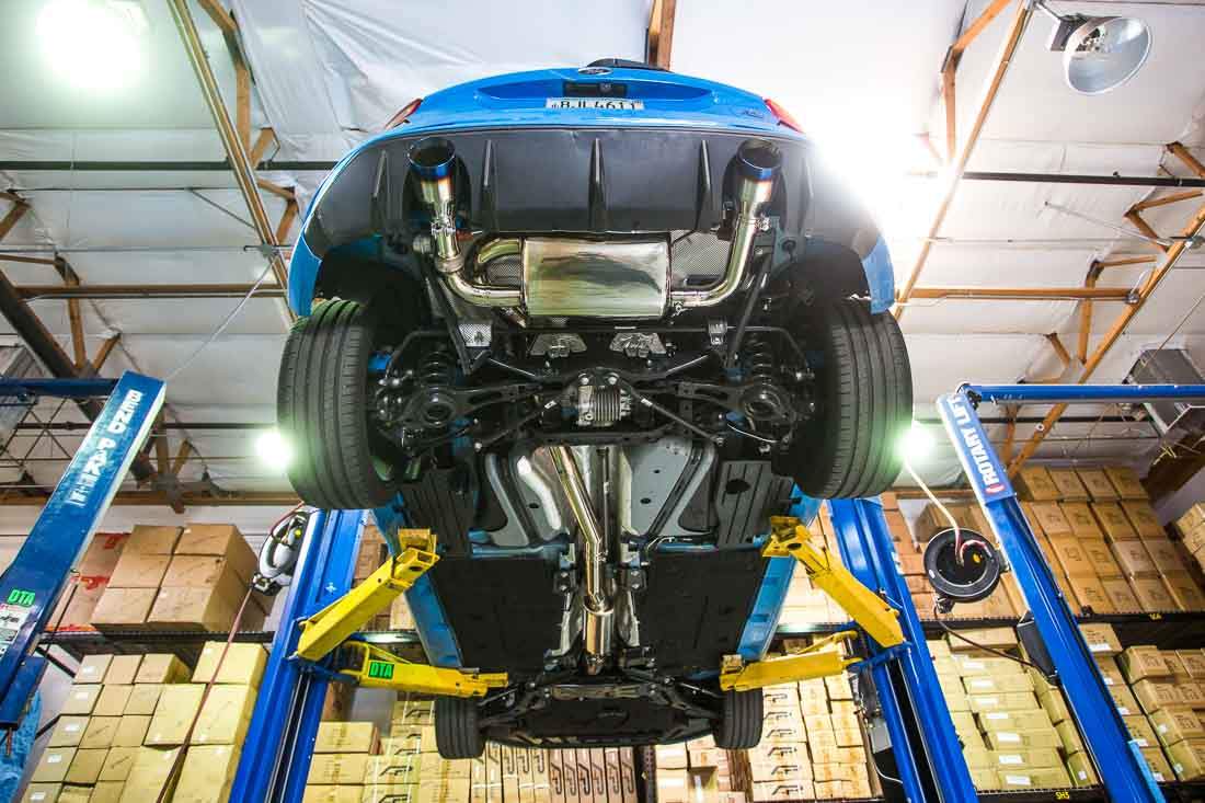 Escape Armytrix +downpipe Ford Focus RS MK3