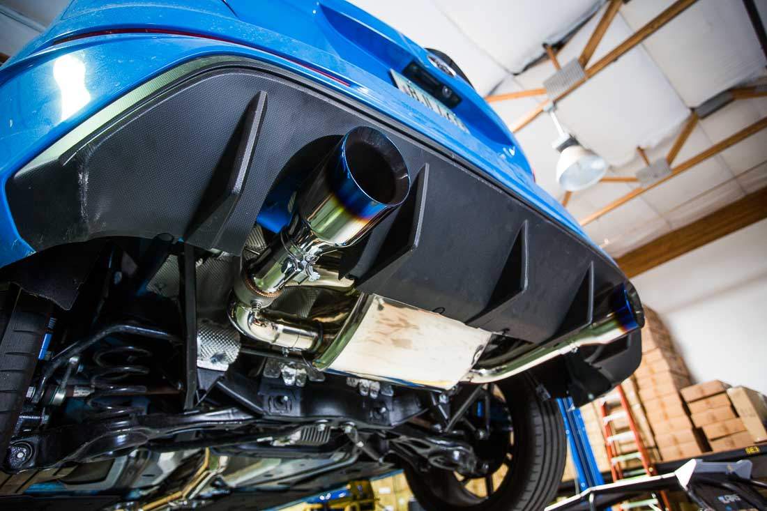 Escape Armytrix +downpipe Ford Focus RS MK3
