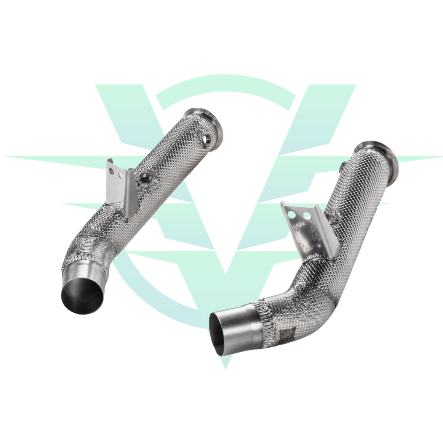 Downpipes Akrapovič – Alfa Romeo Giulia Quadrifoglio (QV)