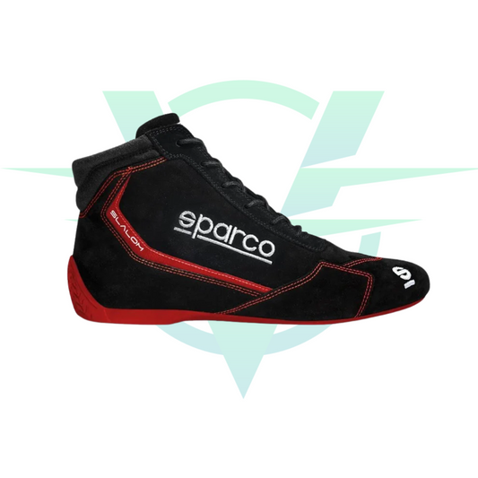 Botines SPARCO Slalom 2022 Negro/Rojo – Talla 42