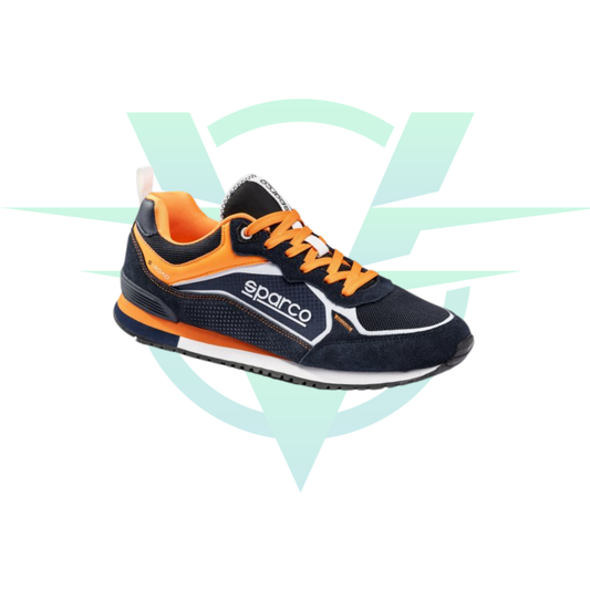 Zapatillas Sparco S-Road Azul/Naranja – Talla 42