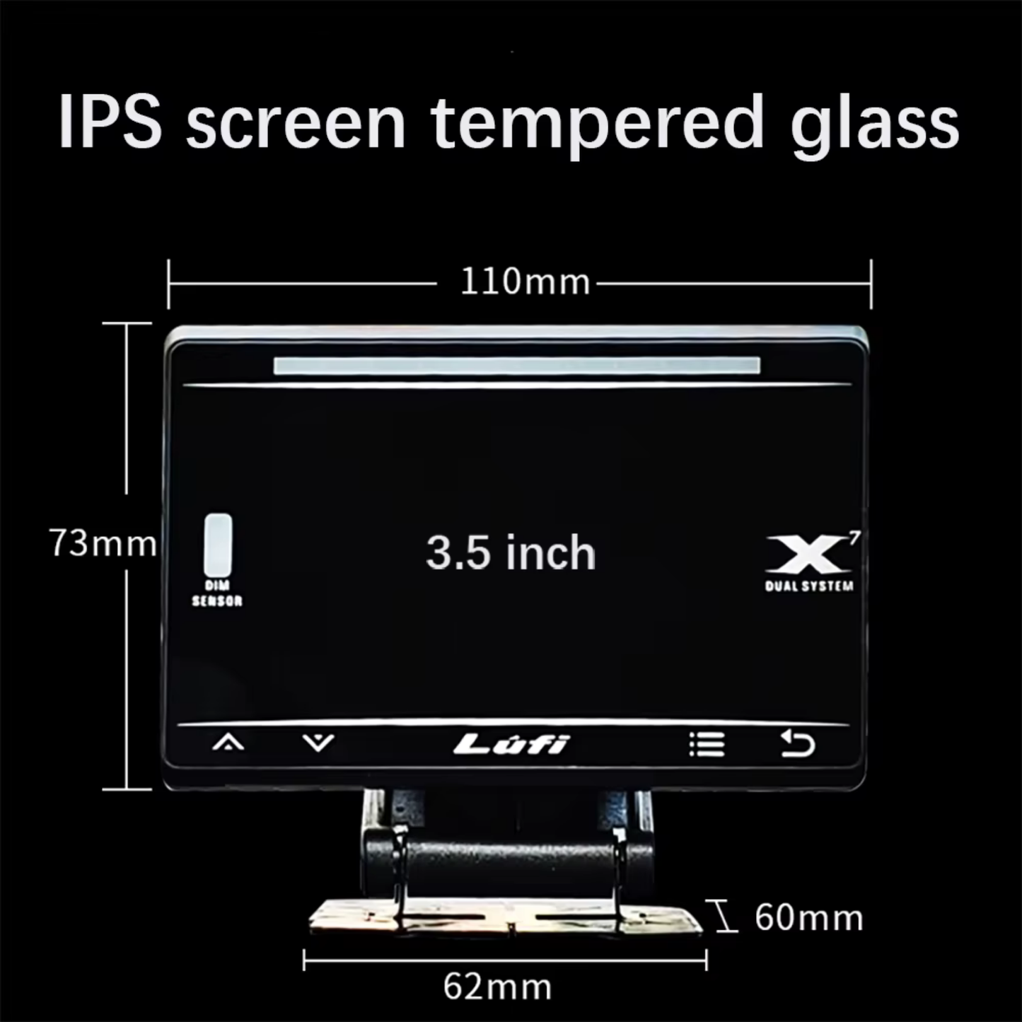 Pantalla multifunción Lufi X7 – OBD+GPS