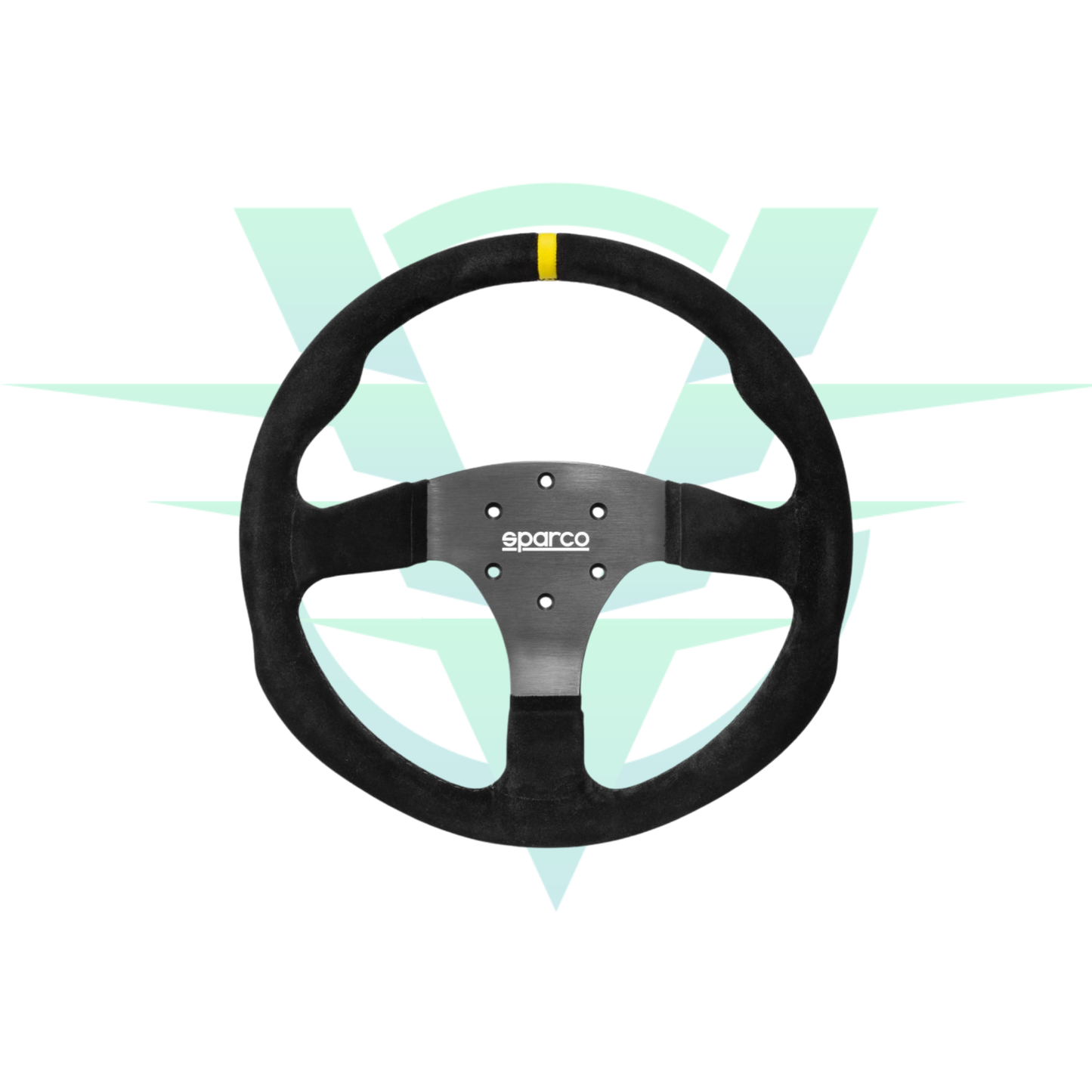 Volante Sparco R330 Cuero Negro – 330mm / Sin botón