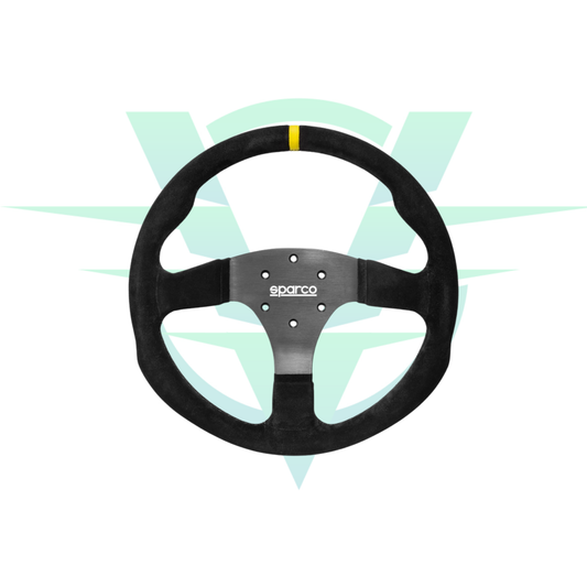 Volante Sparco R330 Cuero Negro – 330mm / Sin botón