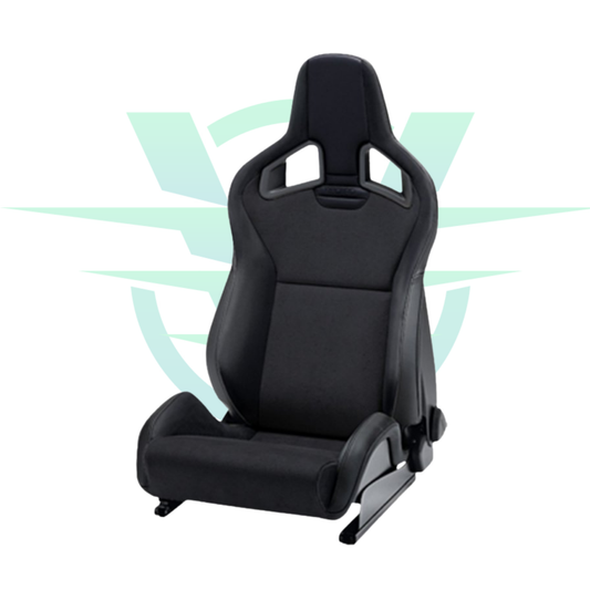 Asiento RECARO Cross Sportster CS Airbag + Calefacción Piel Artificial Negro / Dinamica Negro