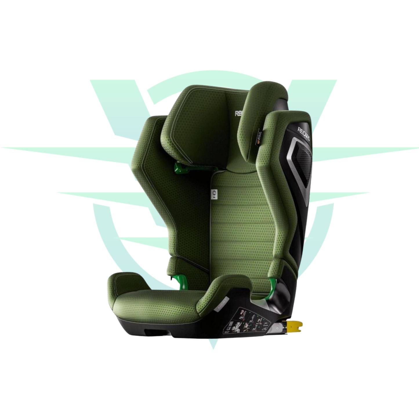 Silla bebé RECARO AXION 1 Hello Green – Grupo 2/3
