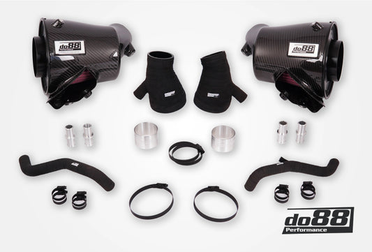 Kit admisión Do88 Porsche 911 Turbo (992) 80 mm de salida, con mangueras de entrada Turbo