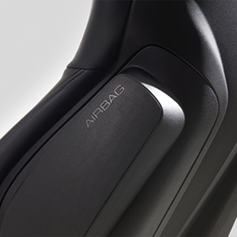 Asiento RECARO Cross Sportster CS Airbag + Calefacción Piel Artificial Negro / Dinamica Negro