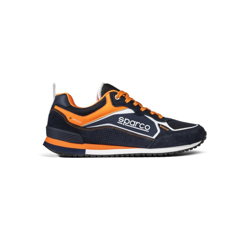 Zapatillas Sparco S-Road Azul/Naranja – Talla 42