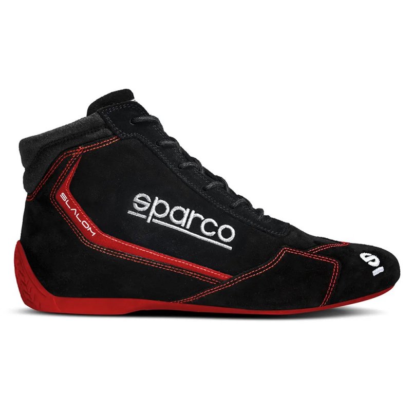 Botines SPARCO Slalom 2022 Negro/Rojo – Talla 42