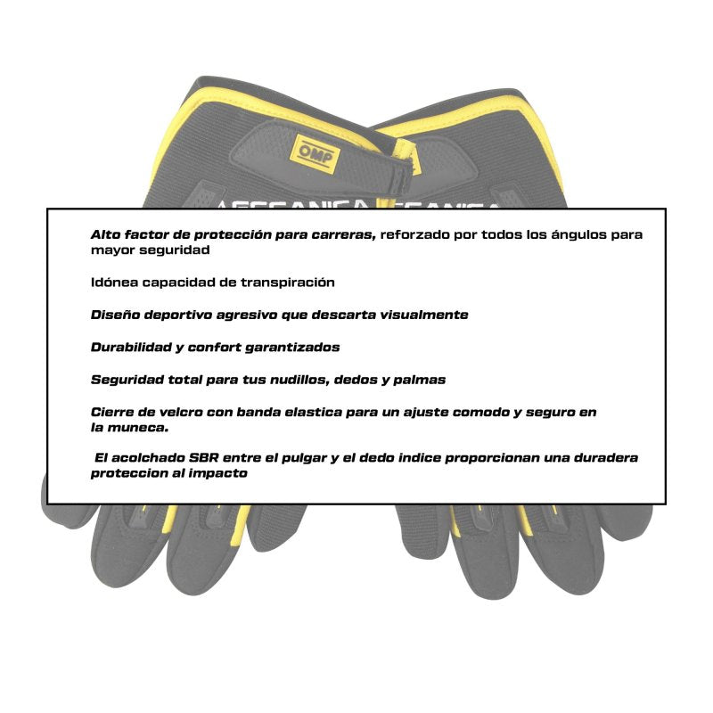 Guantes de trabajo OMP – Mecánica / Taller