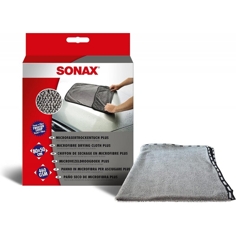Paño seco de microfibra PLUS SONAX