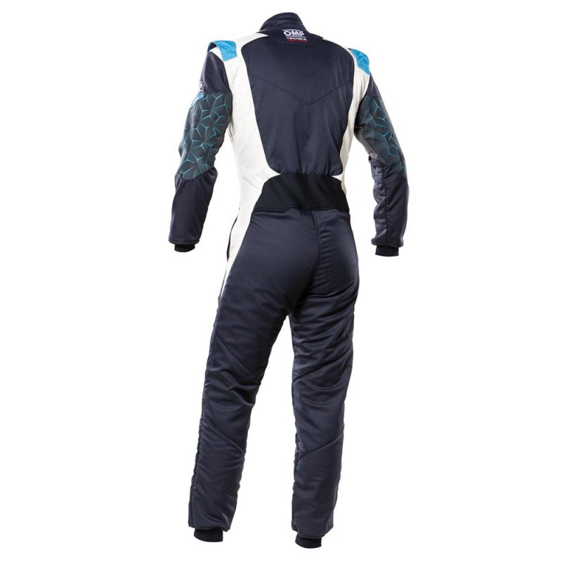 Traje OMP TECNICA HYBRID Racing Azul – Talla 50 – FIA