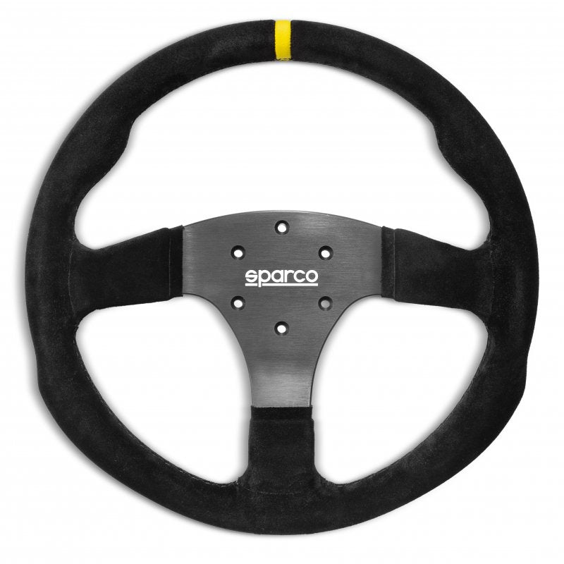 Volante Sparco R330 Cuero Negro – 330mm / Sin botón