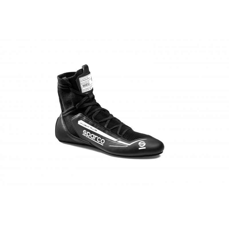 Zapatillas Sparco X-Light Plus Negras/Blancas – Talla 42 – FIA 8856