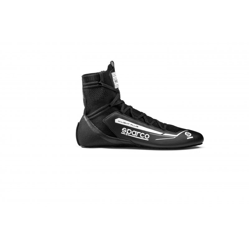 Zapatillas Sparco X-Light Plus Negras/Blancas – Talla 42 – FIA 8856